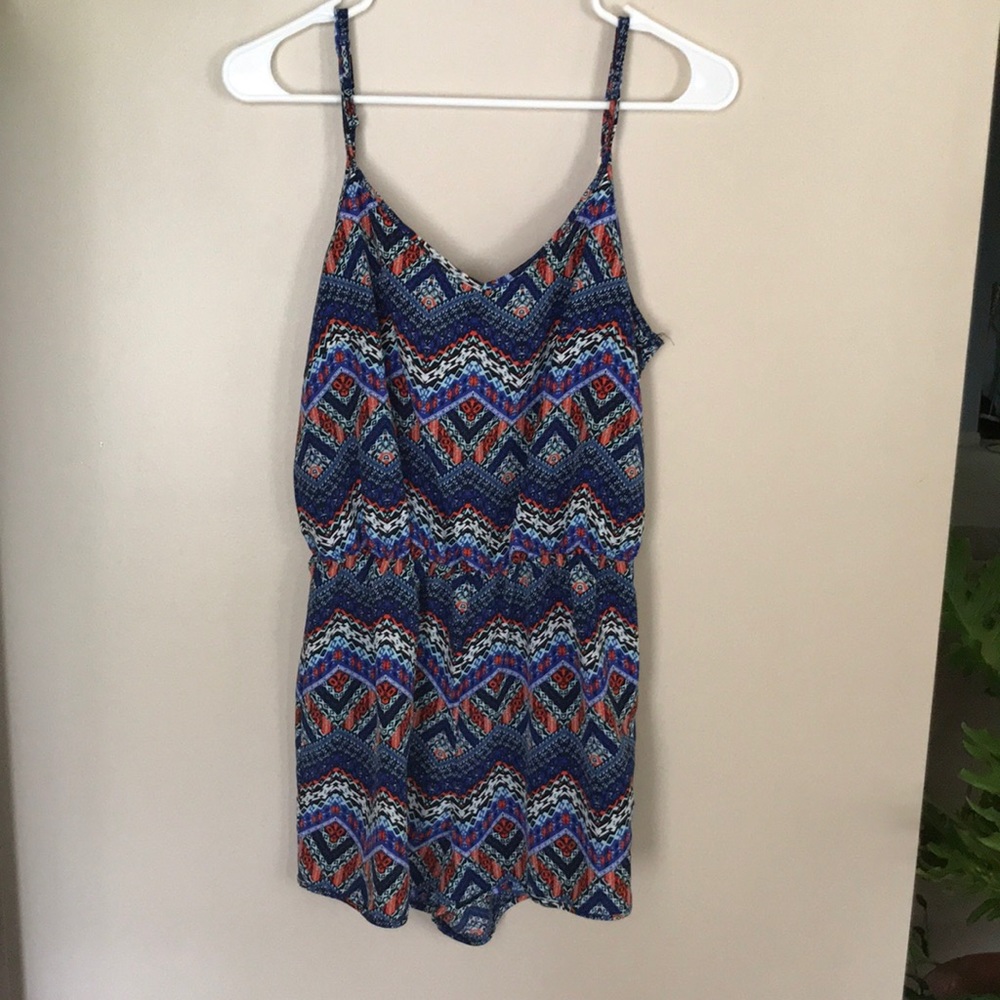 Patterned Romper